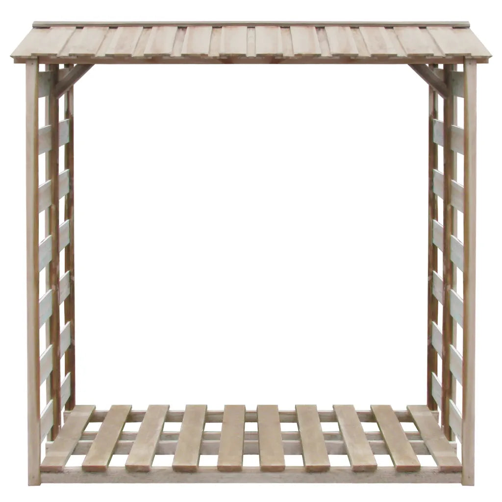 Brennholz-Lagerschuppen 300x90x176 cm Kiefernholz Imprägniert