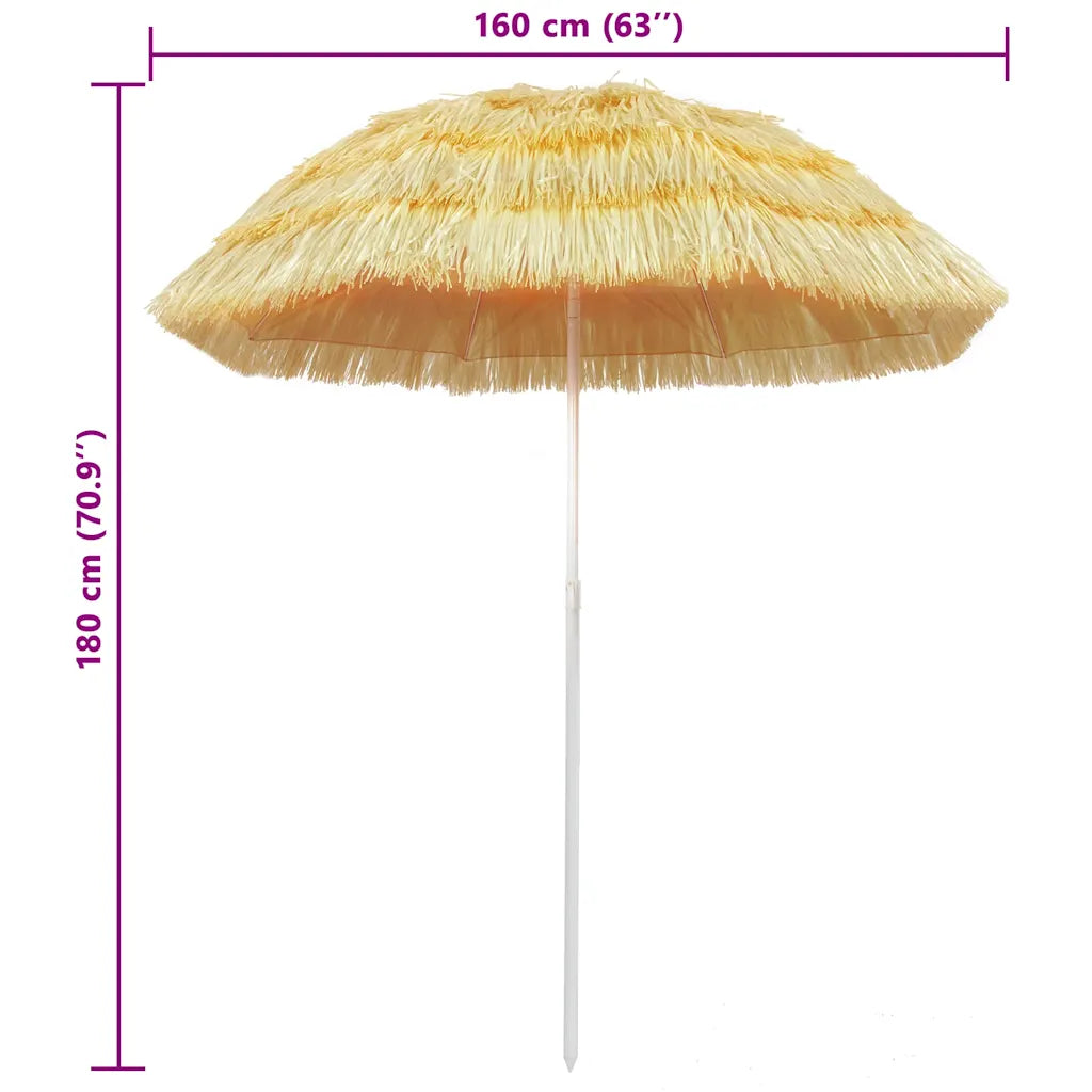 Strandschirm Natur  Hawaii-Stil