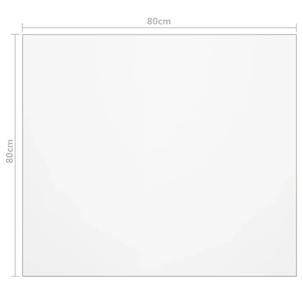 Tischfolie Matt 90x90 cm 1,6 mm PVC