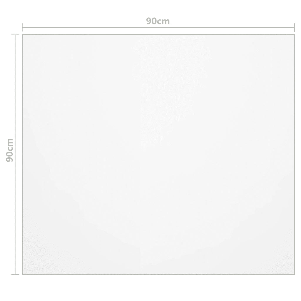 Tischfolie Matt 90x90 cm 1,6 mm PVC