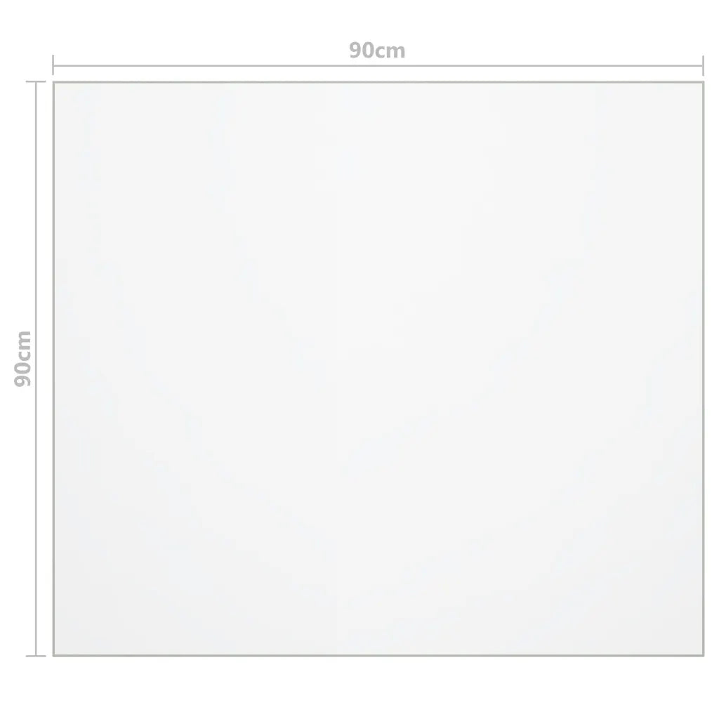 Tischfolie Matt 90x90 cm 1,6 mm PVC