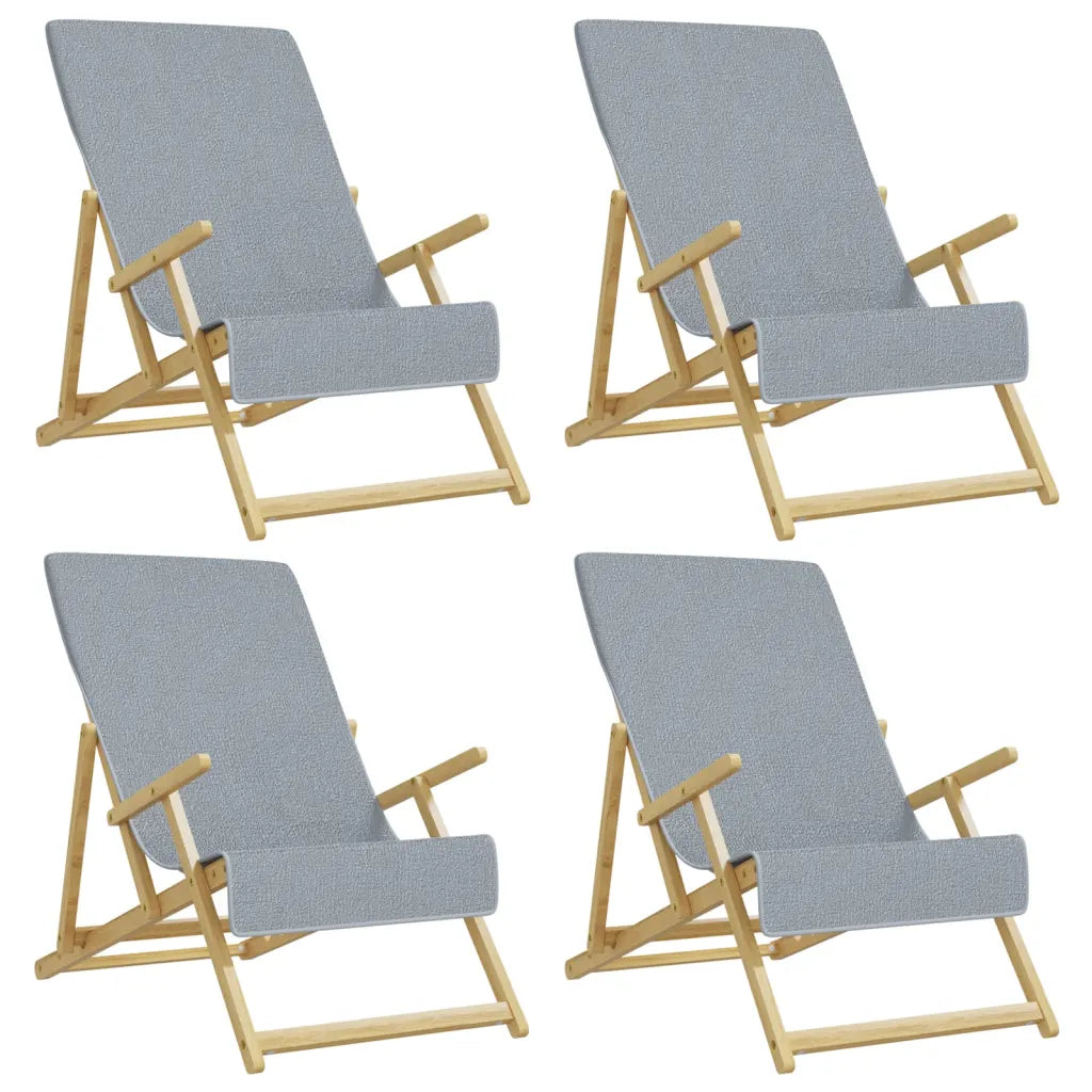 Strandtücher 4 Stk.  60x135 cm Stoff 400 GSM