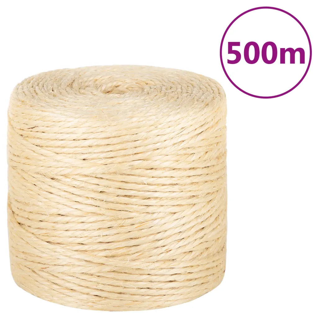 Seil 100% Sisal 3 mm 1000 m