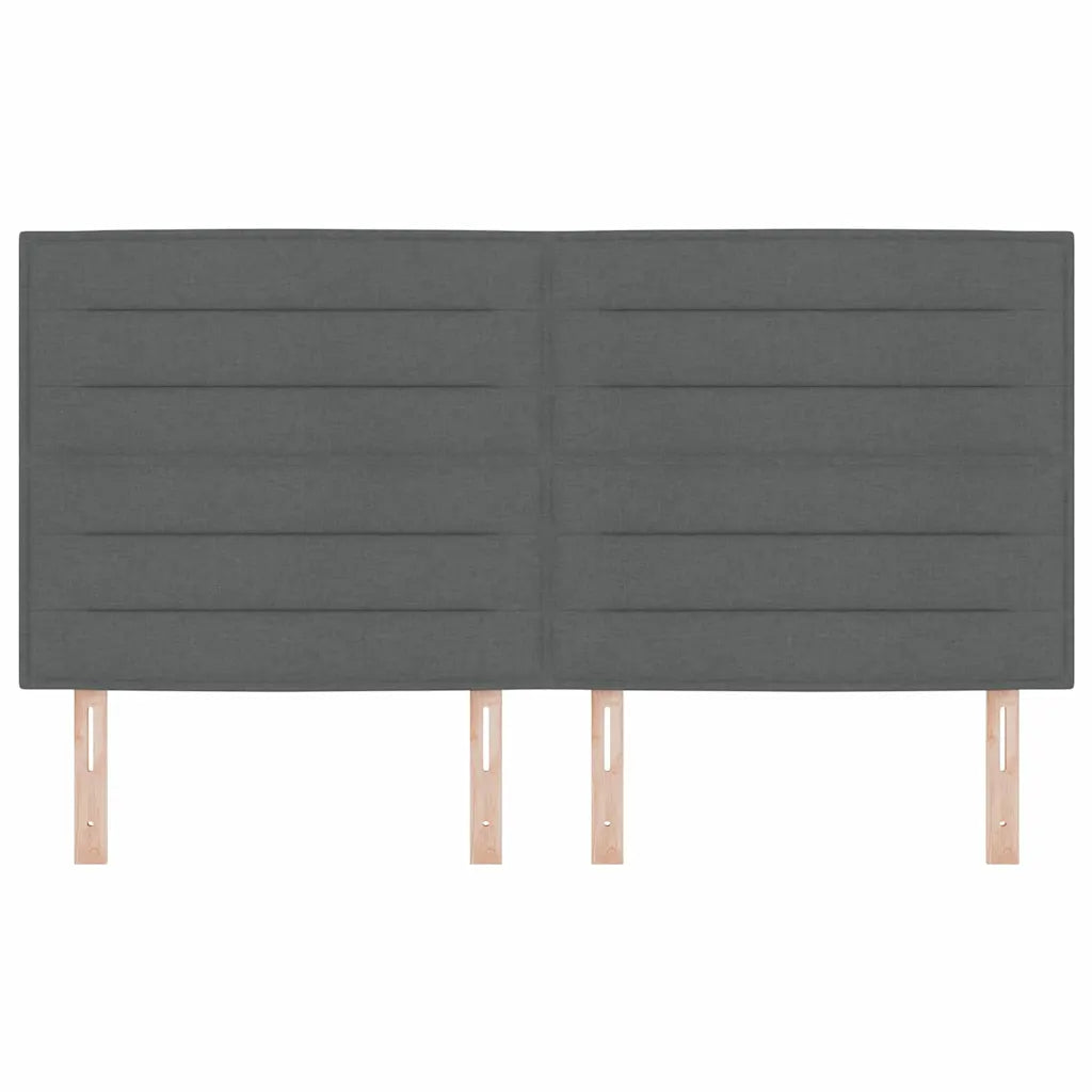 Kopfteil Dunkelgrau  Stoff