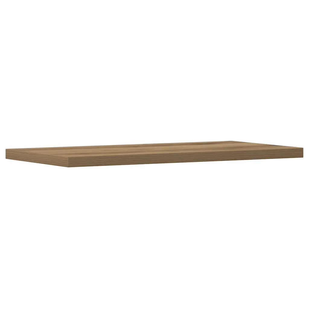 Wandregale 4 Stk. Artisan-Eiche 40x20x1,5 cm Holzwerkstoff