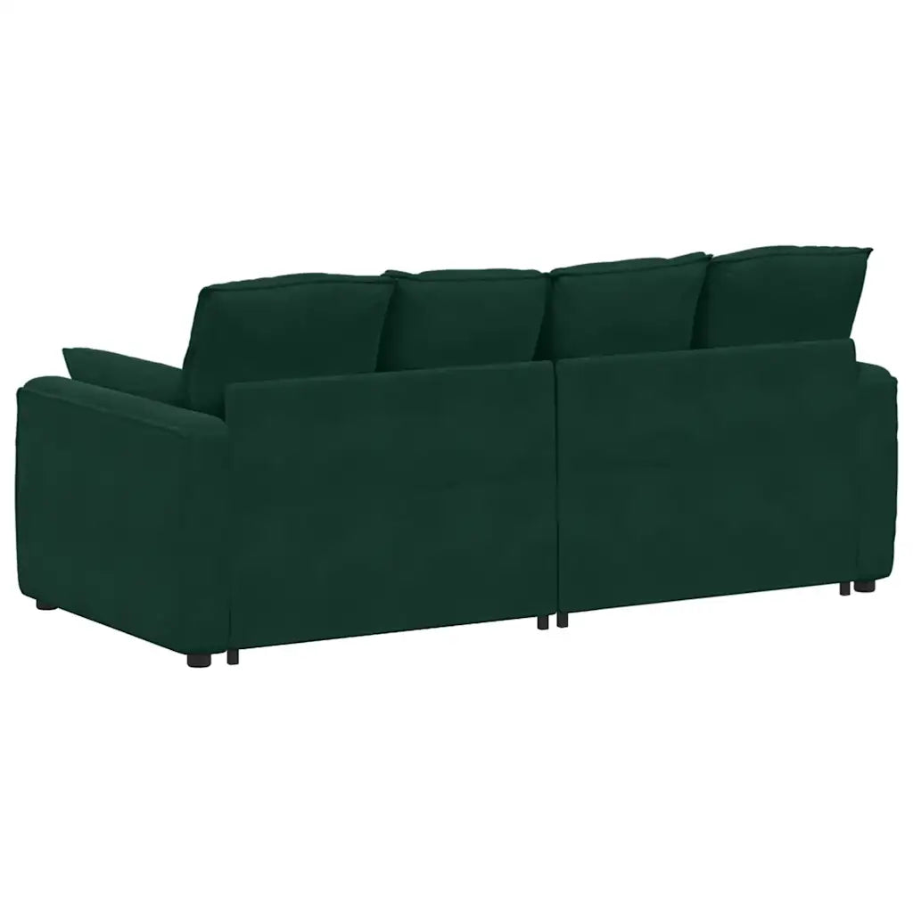 Modulares Sofa mit Kissen