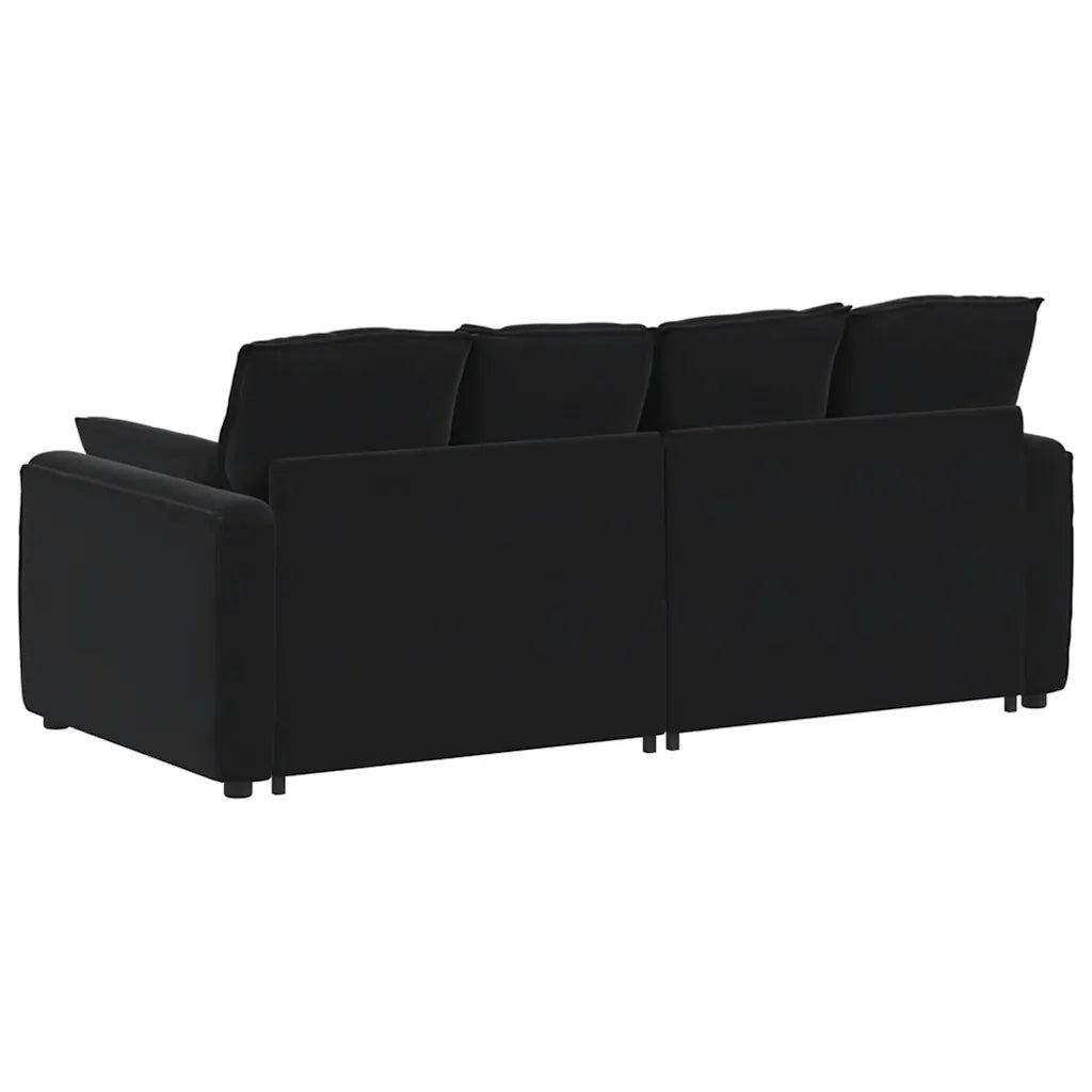 Modulares Sofa mit Kissen