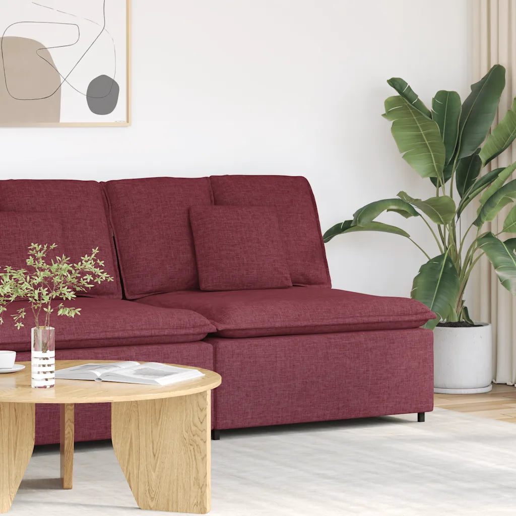 Modulares Sofa Mittelmodul mit Kissen  100 cm