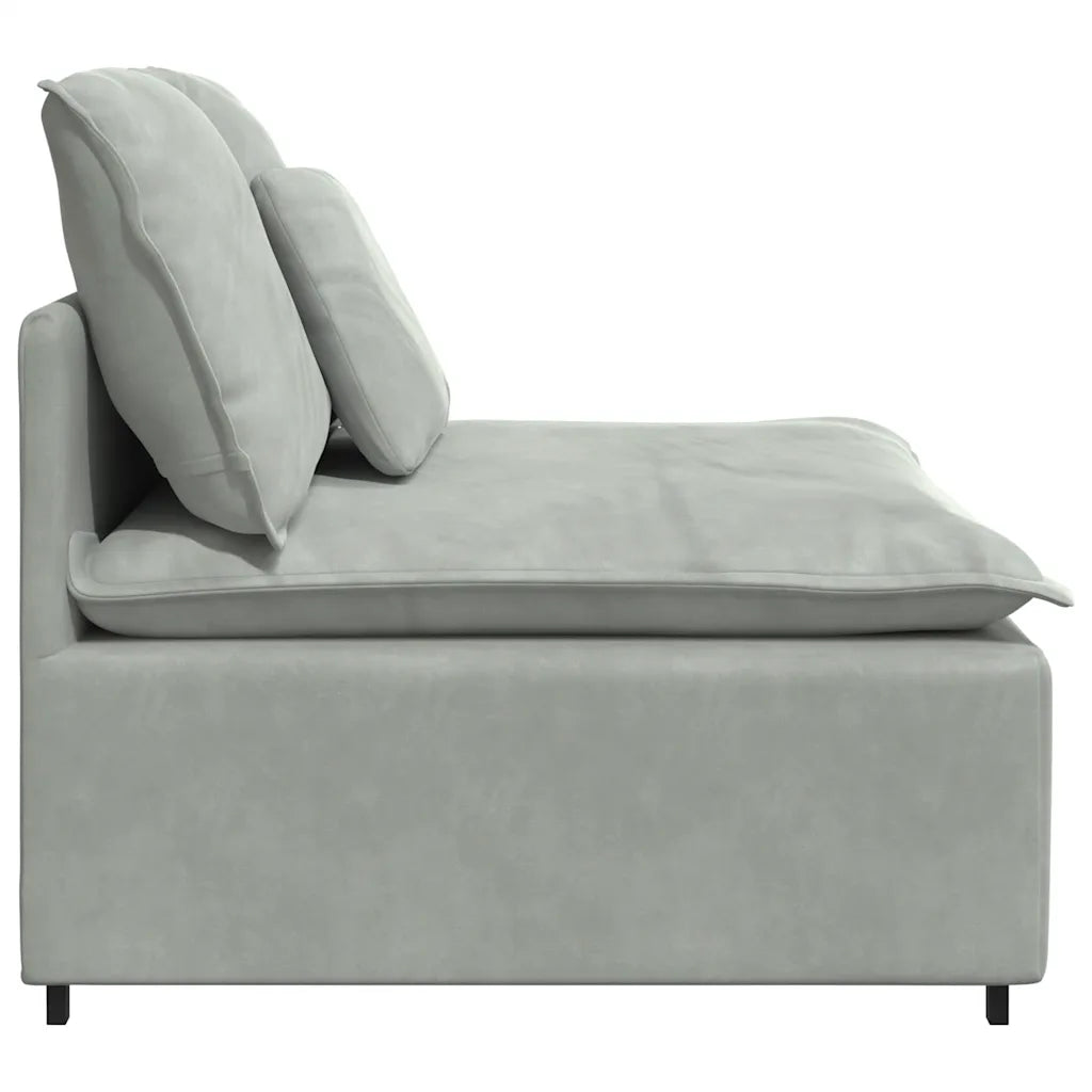 Modulares Sofa Mittelmodul mit Kissen  100 cm