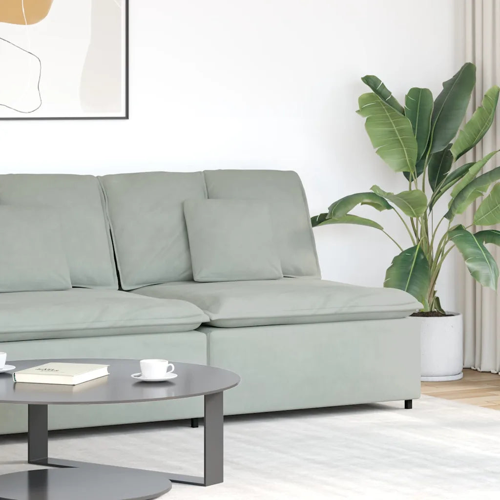 Modulares Sofa Mittelmodul mit Kissen  100 cm