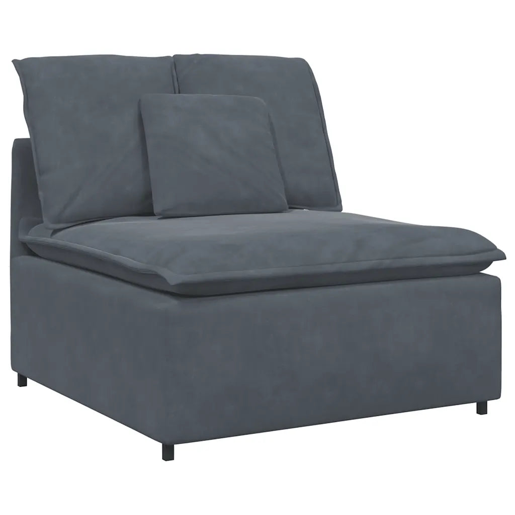 Modulares Sofa Mittelmodul mit Kissen  100 cm
