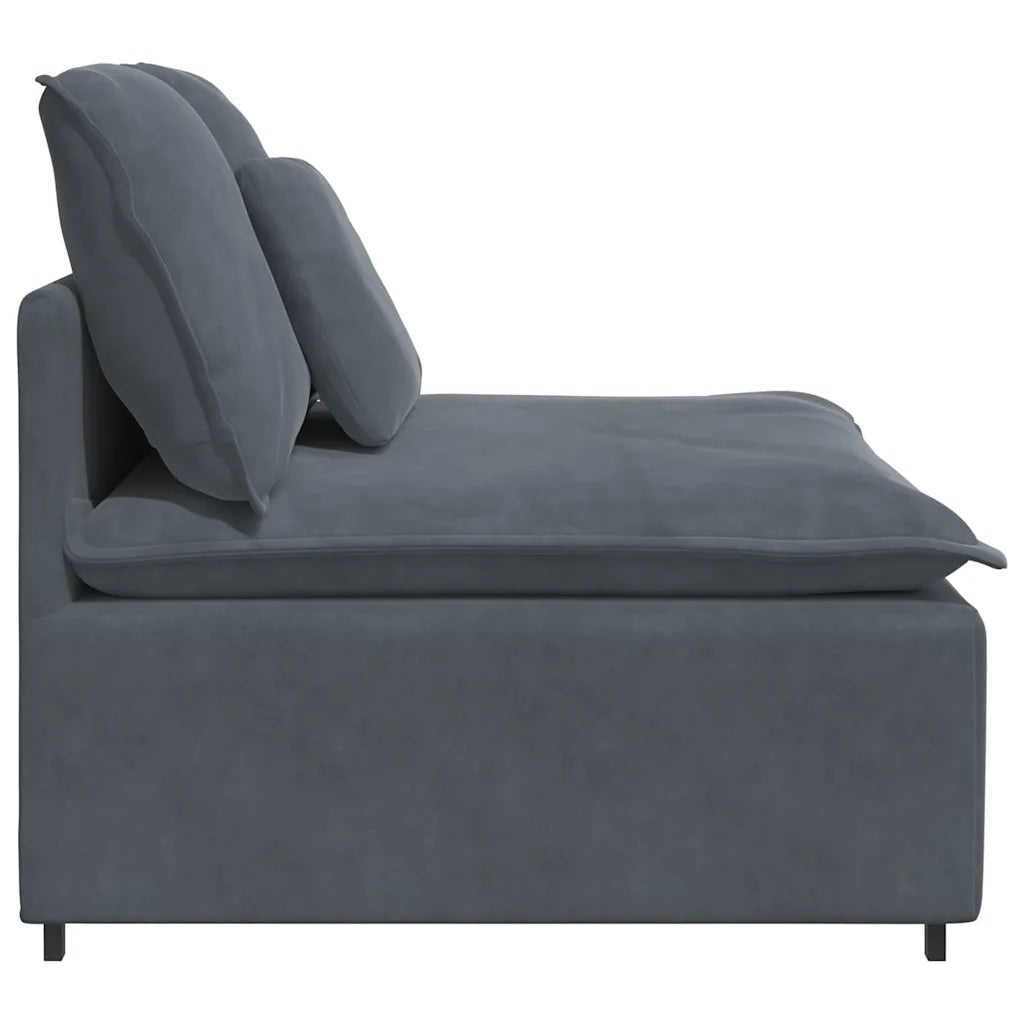 Modulares Sofa Mittelmodul mit Kissen  100 cm