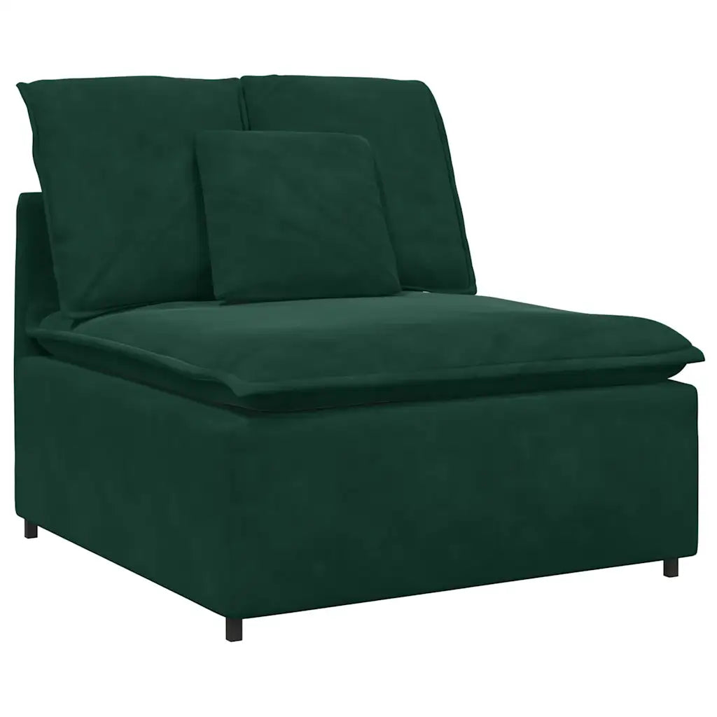 Modulares Sofa Mittelmodul mit Kissen  100 cm