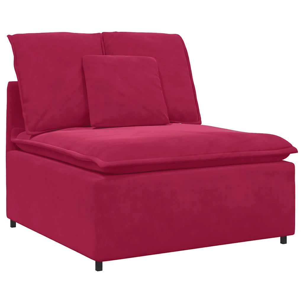 Modulares Sofa Mittelmodul mit Kissen  100 cm