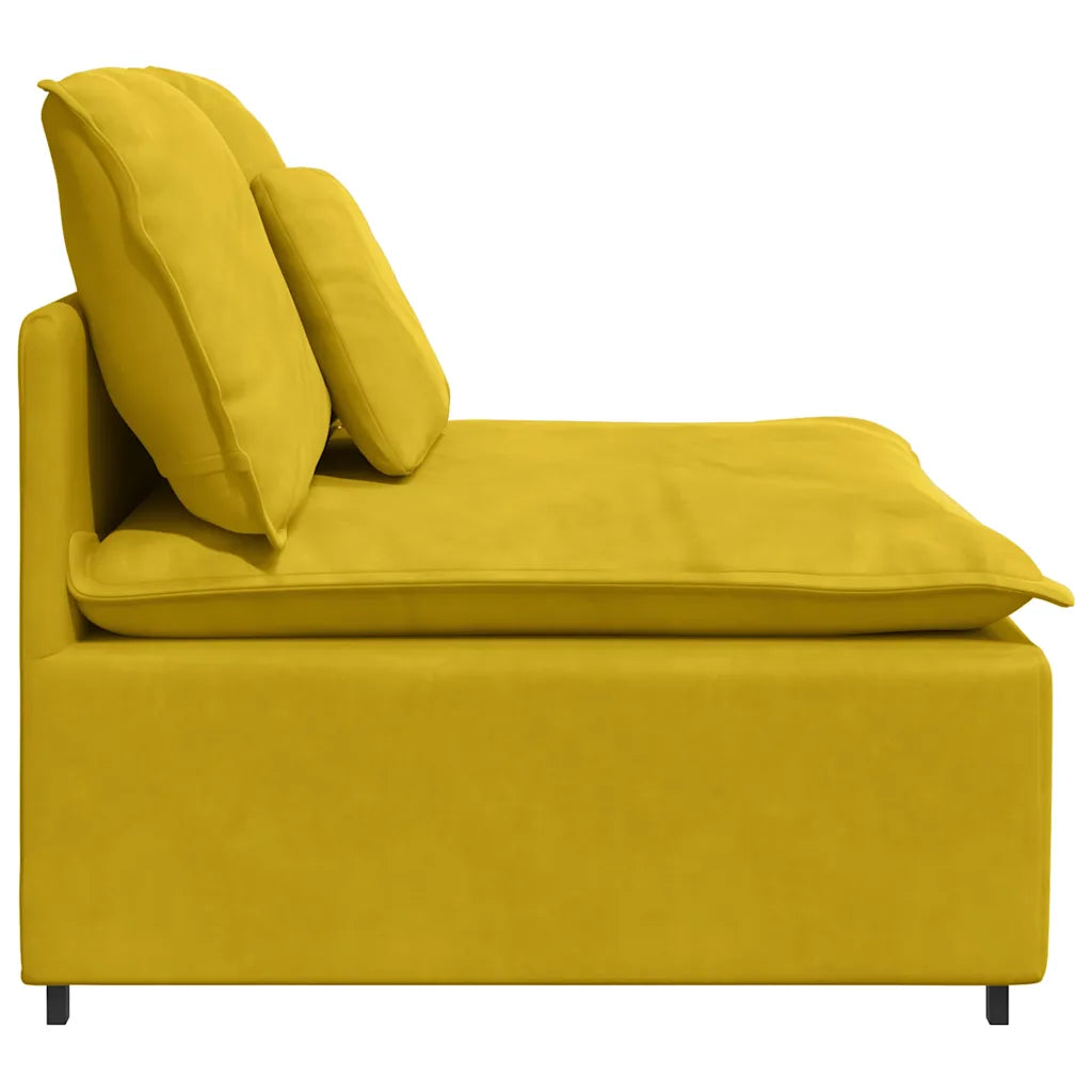 Modulares Sofa Mittelmodul mit Kissen  100 cm