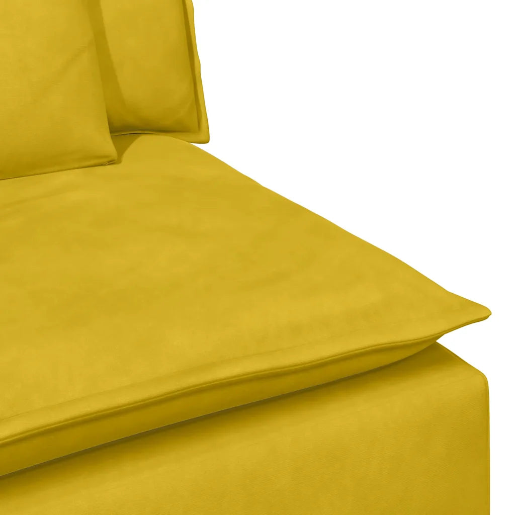 Modulares Sofa Mittelmodul mit Kissen  100 cm