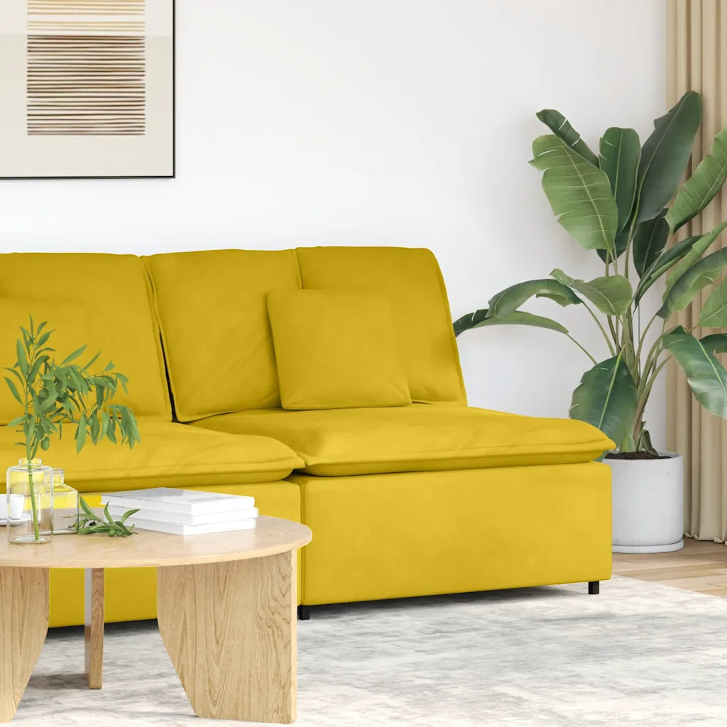 Modulares Sofa Mittelmodul mit Kissen  100 cm