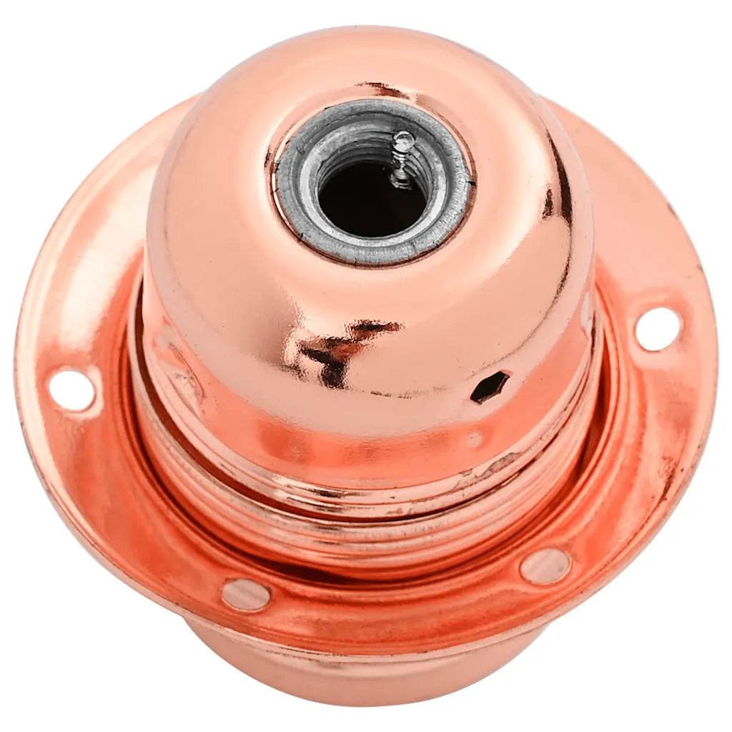 Lampenfassungen 2 Stk. Glänzend Schwarz E27