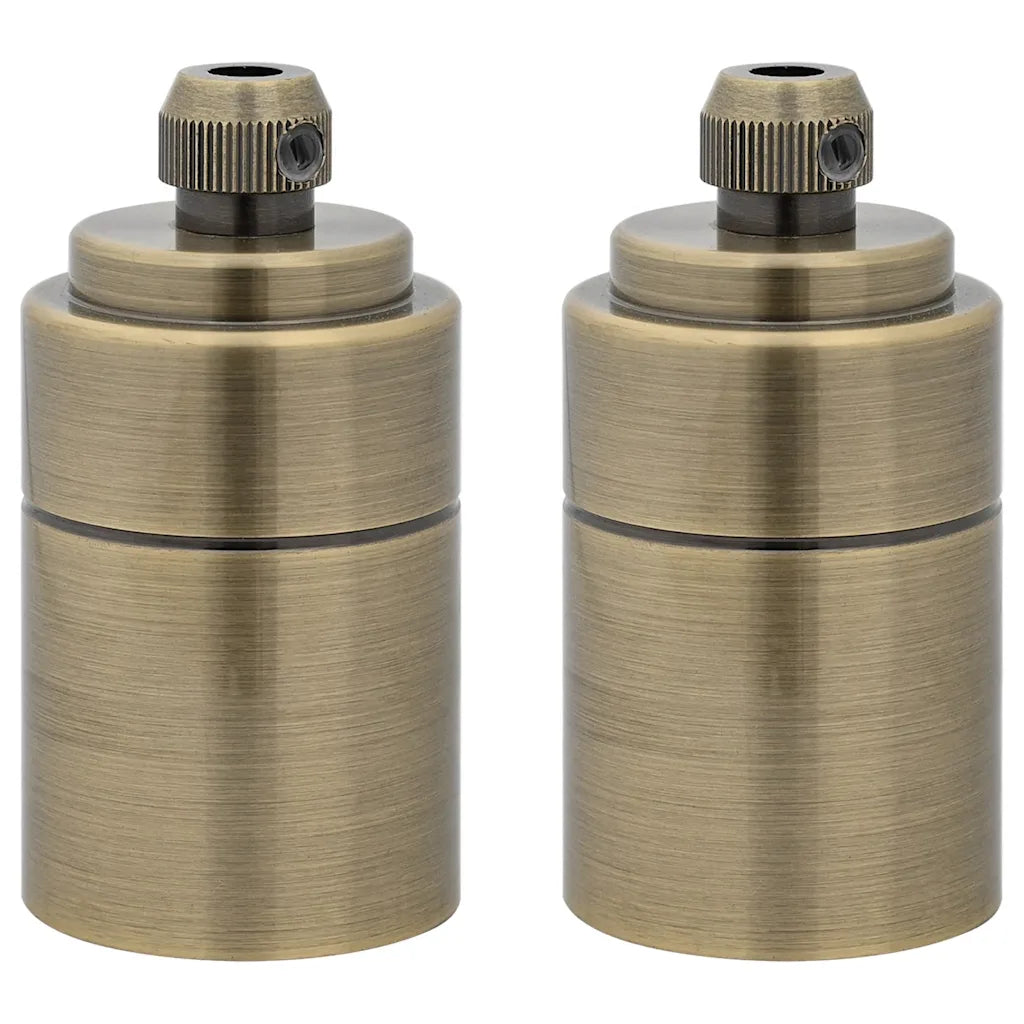 Lampenfassungen 2 Stk.  E27