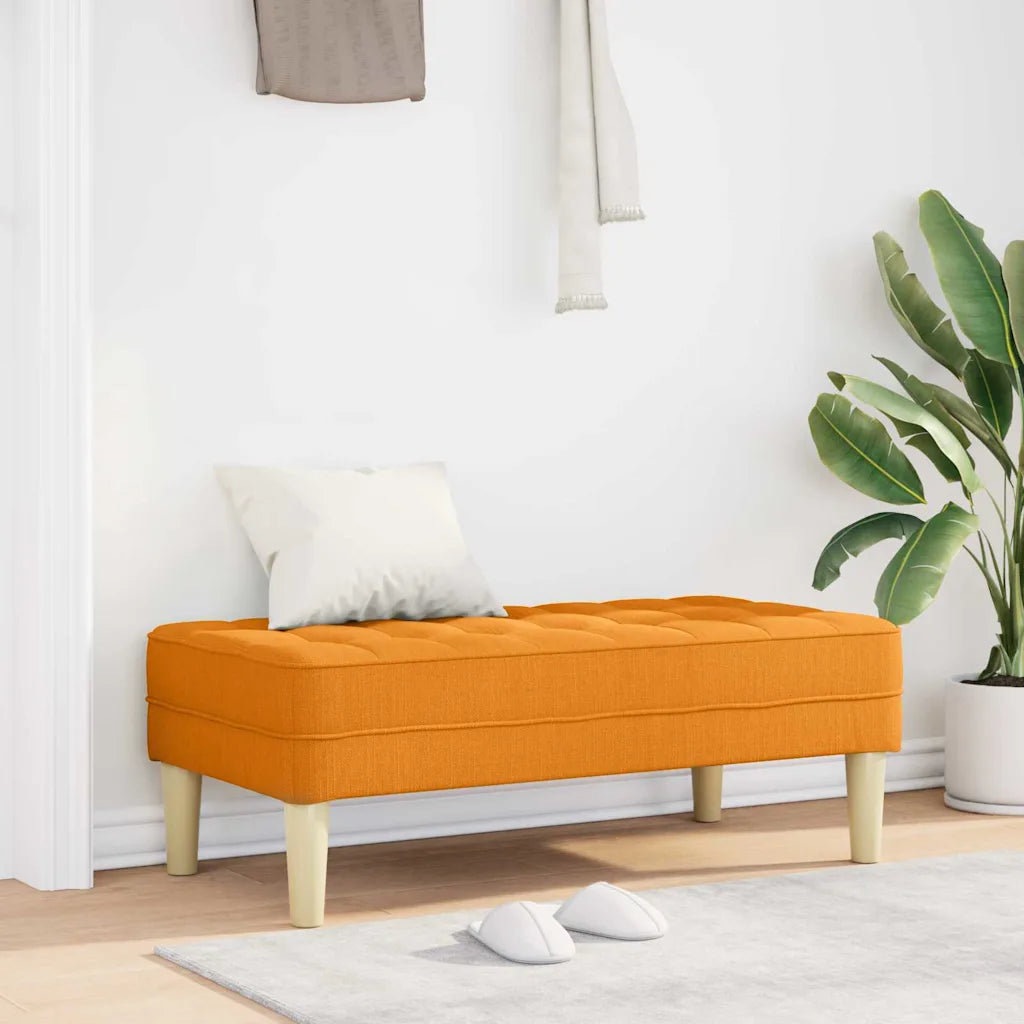 Bank mit Kissen   Stoff