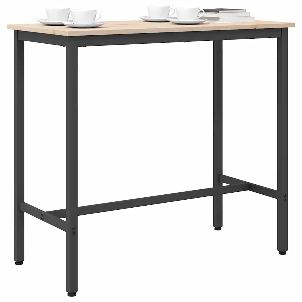 Tisch Natur  Ingenieure Holz und Stahl