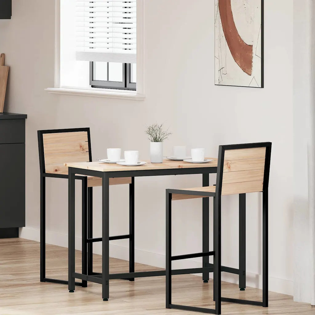 Tisch Natur  Ingenieure Holz und Stahl