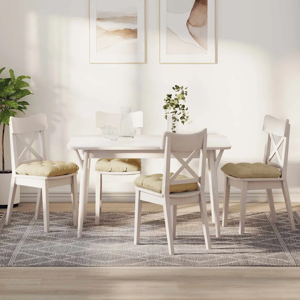 Sitzkissen 4 pcs Jeans   Stoff