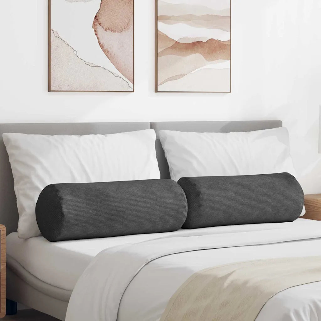 Bolsterkissen 2 Stück   Cordstoff