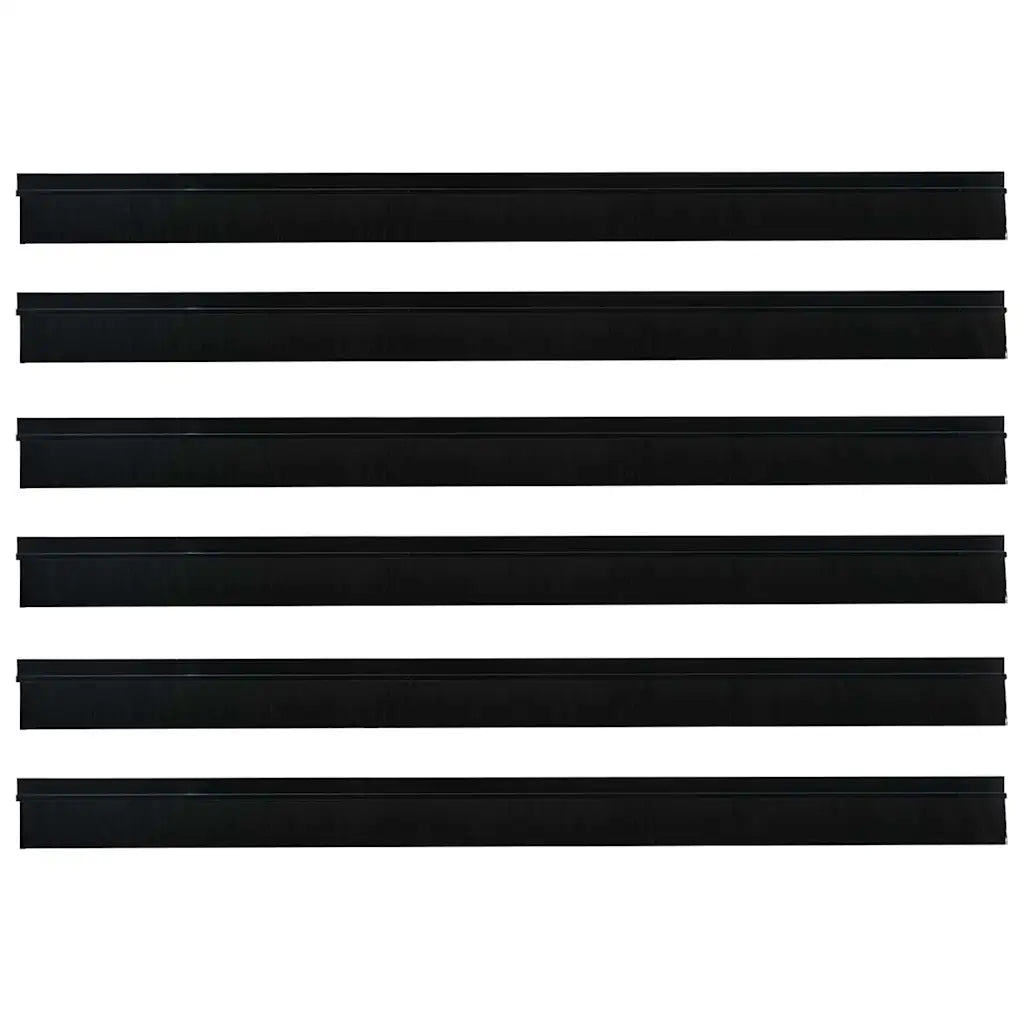 Selbstklebende Türbürstendichtungen 2 pcs