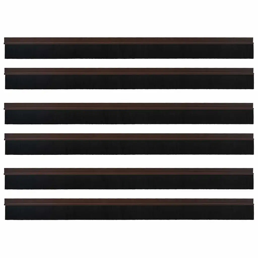 Selbstklebende Türbürstendichtungen 2 pcs