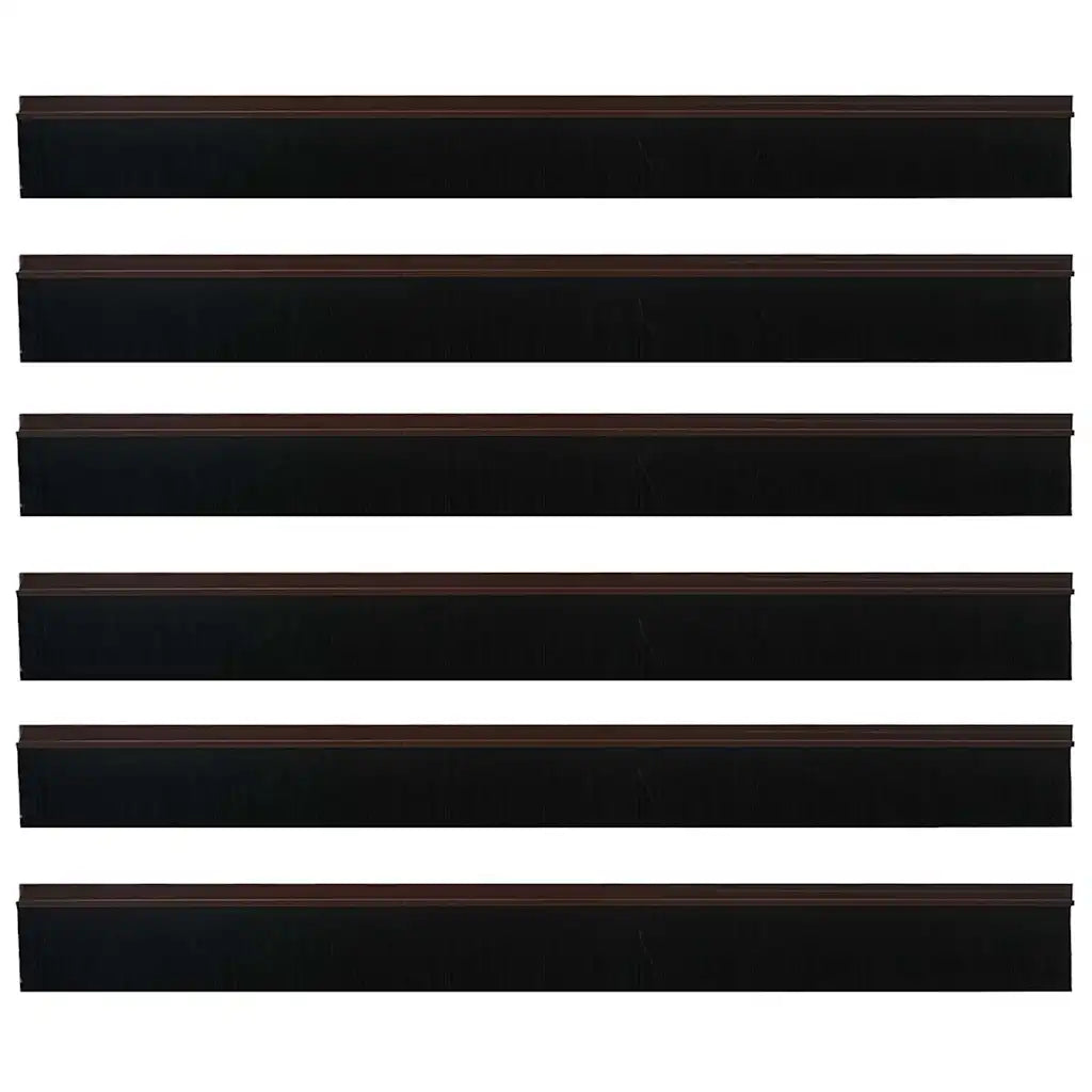 Selbstklebende Türbürstendichtungen 2 pcs