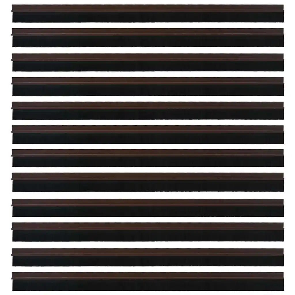 Selbstklebende Türbürstendichtungen 2 pcs