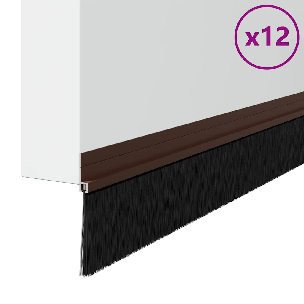 Selbstklebende Türbürstendichtungen 2 pcs