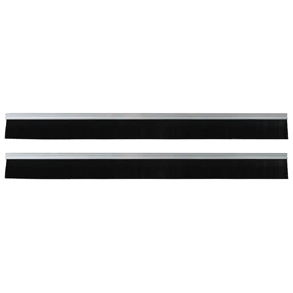 Selbstklebende Türbürstendichtungen 2 pcs