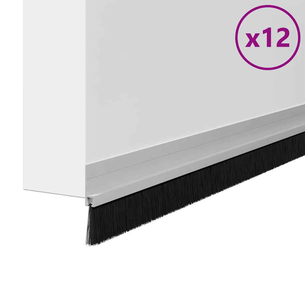 Selbstklebende Türbürstendichtungen 2 pcs