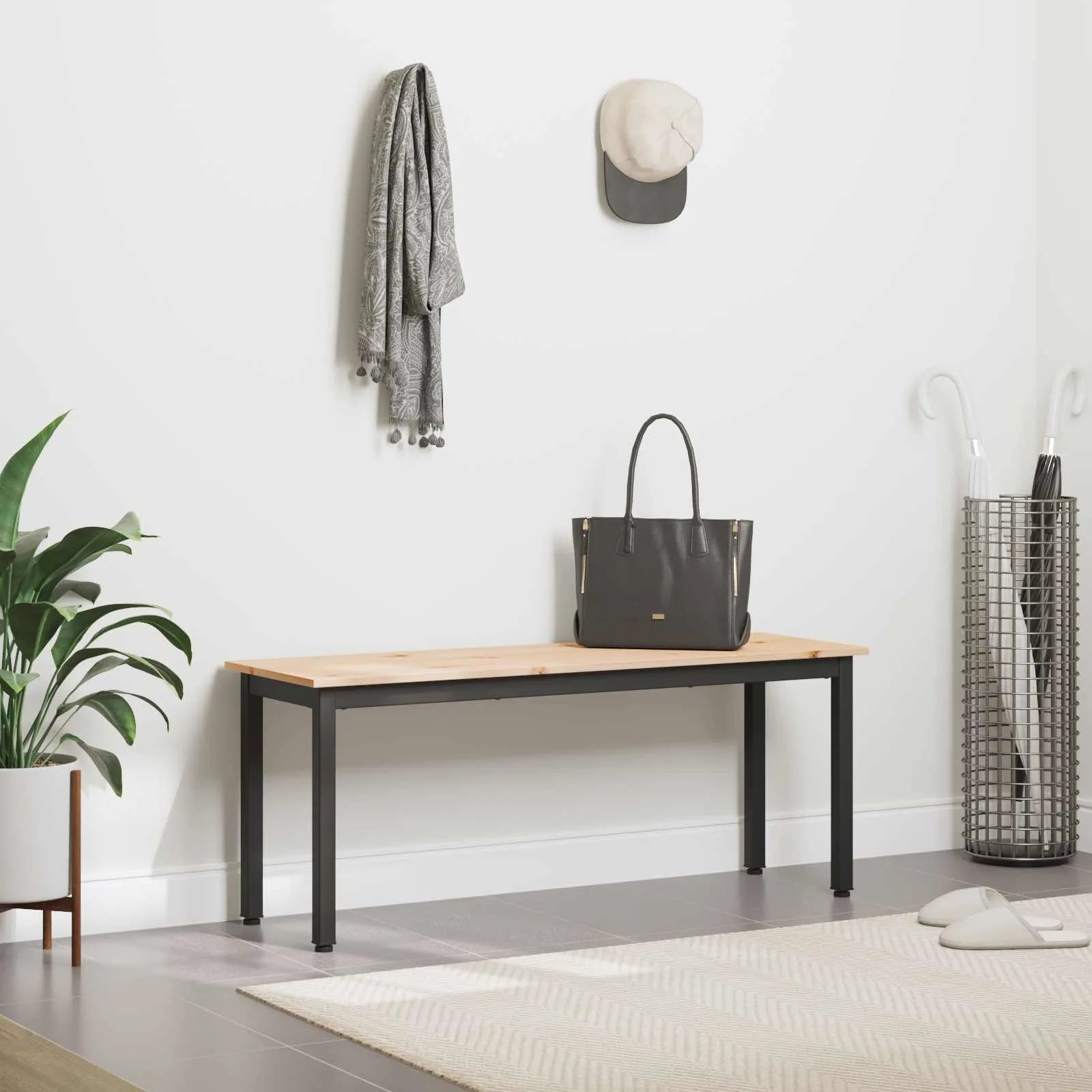 Bank Natur  Massives Kiefernholz